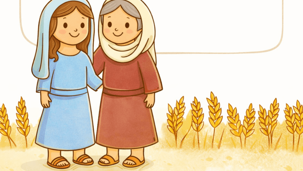 Ruth Bible Lesson and Activities for Kids