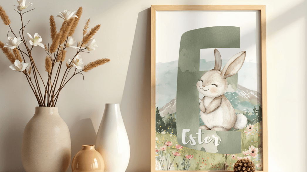 Woodland Alphabet Wall Art