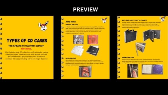 Types of CD Cases
