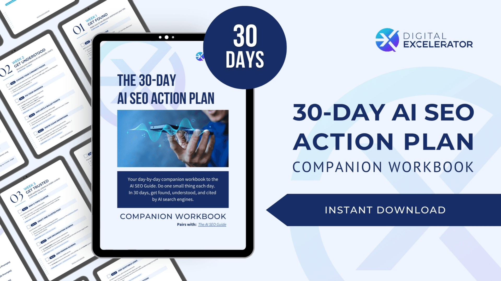 The 30-Day AI SEO Action Plan (Workbook)