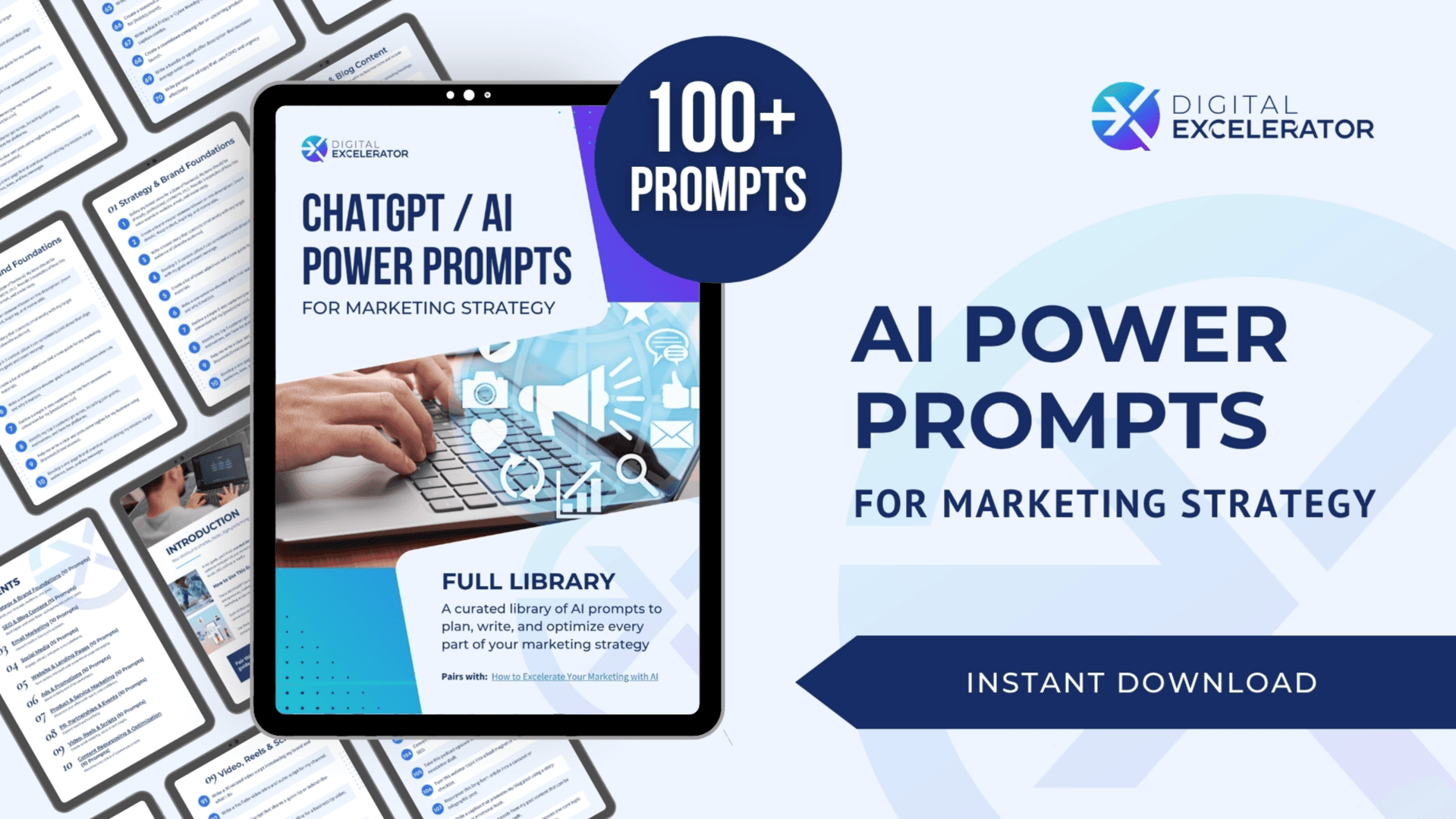 100+ AI Power Prompts for Marketing Strategy