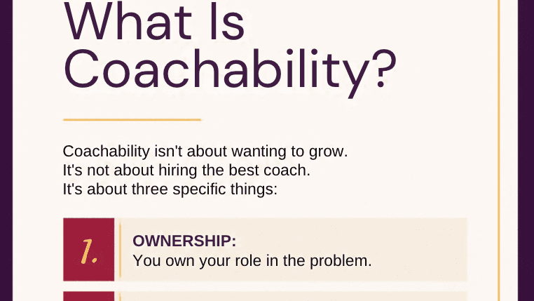 Test Your Coachability - Free Download
