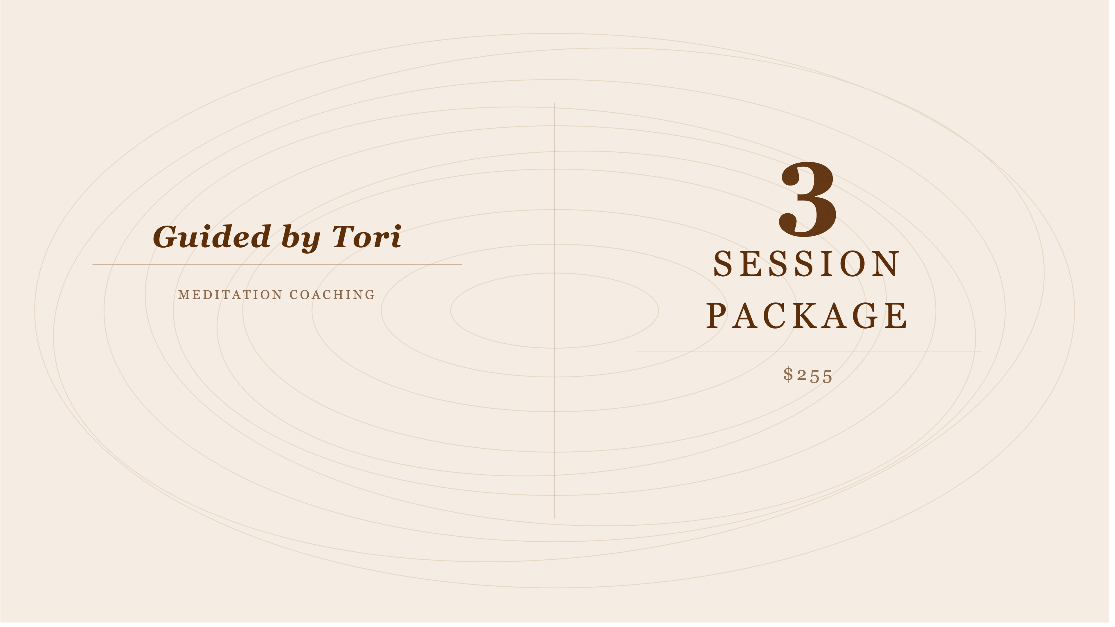 3 Session Meditation Coaching Package