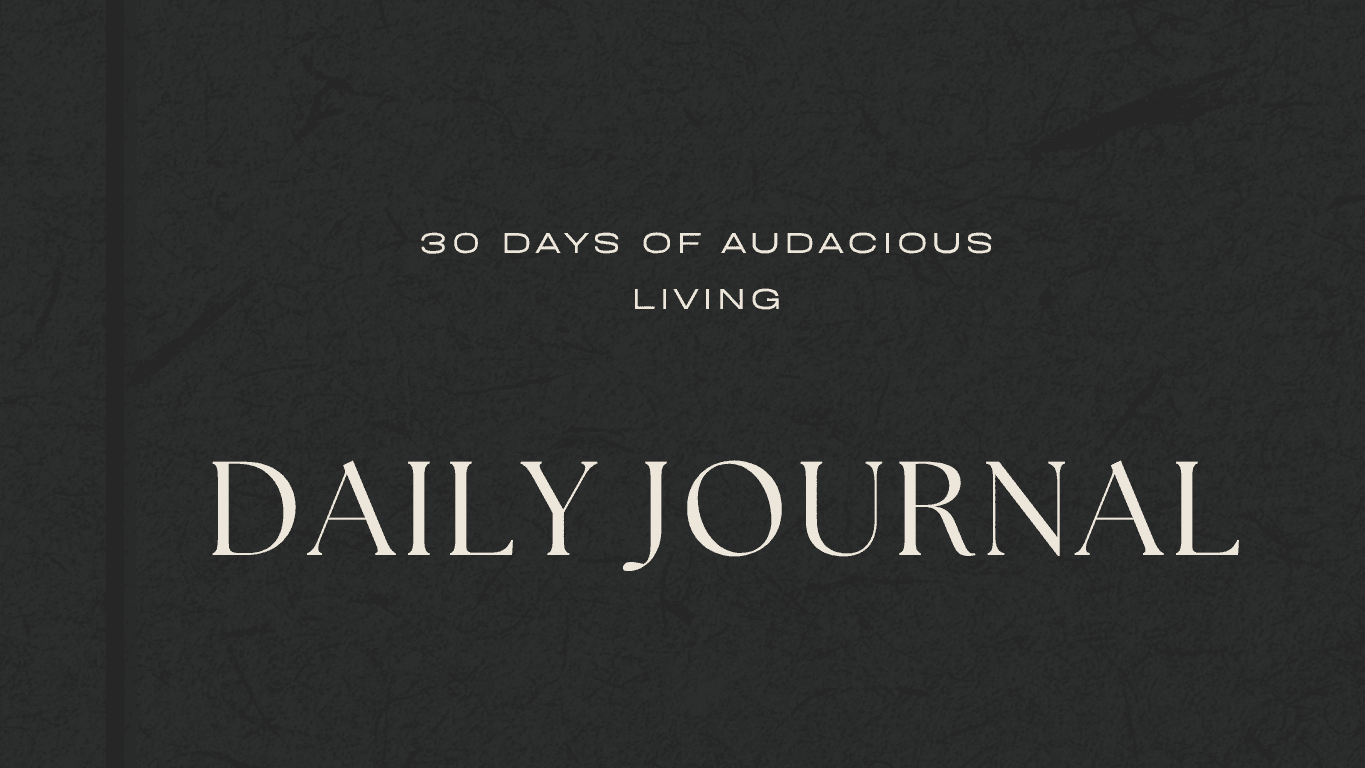 30 DAYS OF AUDACIOUS LIVING (DIGITAL COPY)