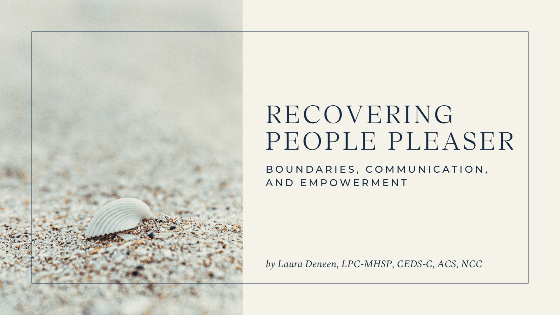 Recovering People Pleaser 