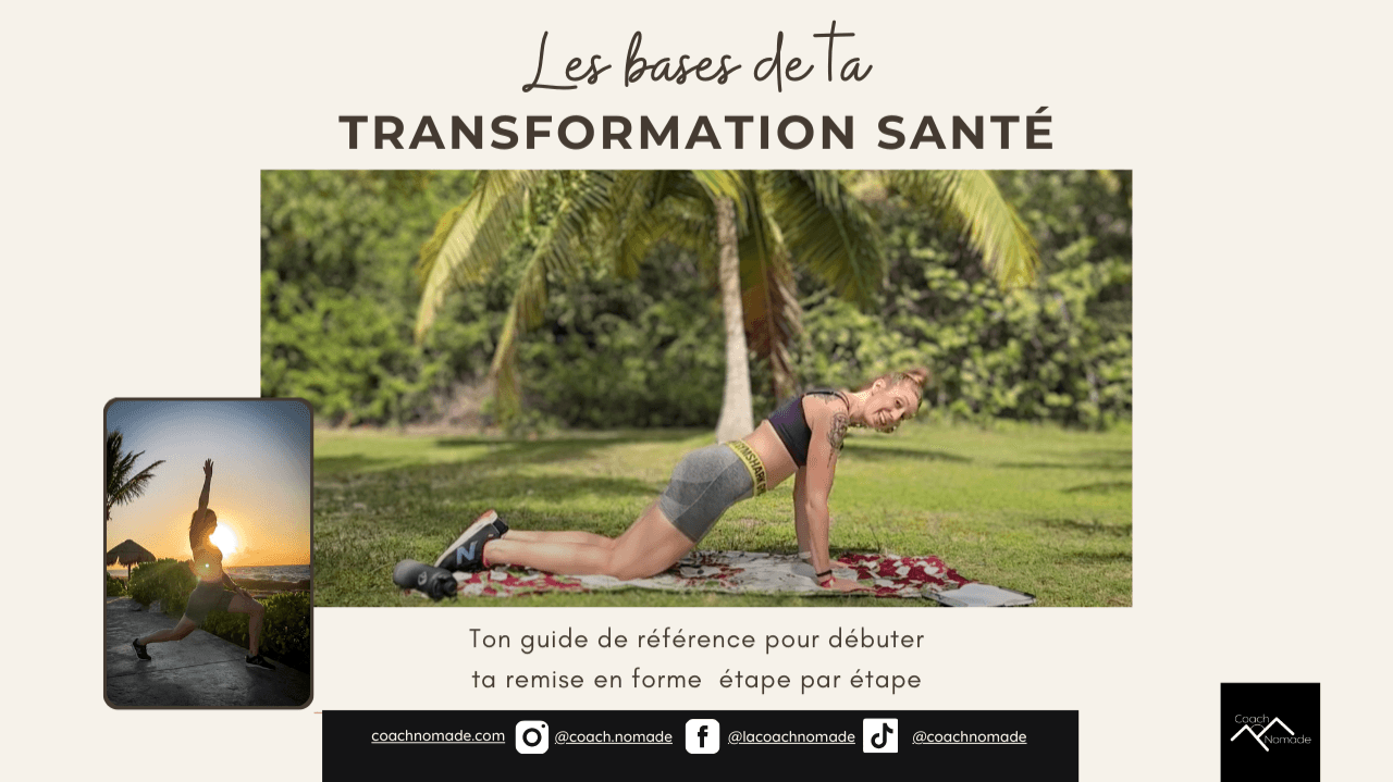 Les bases de ta transformation santé