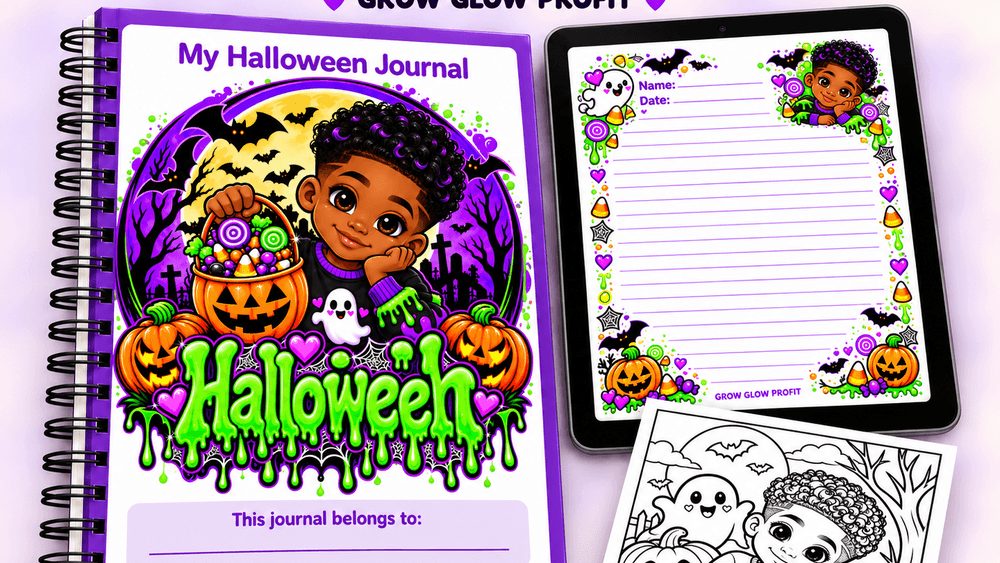  Halloween Kids' Journal - Boy Edition