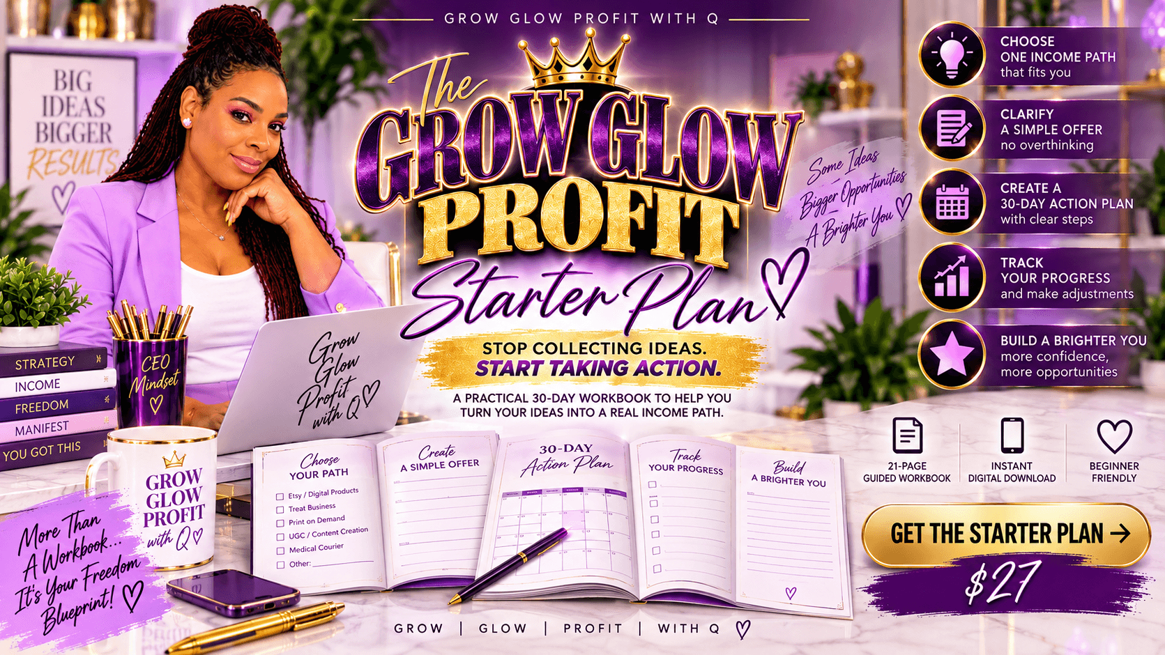 The Grow Glow Profit Starter Plan™