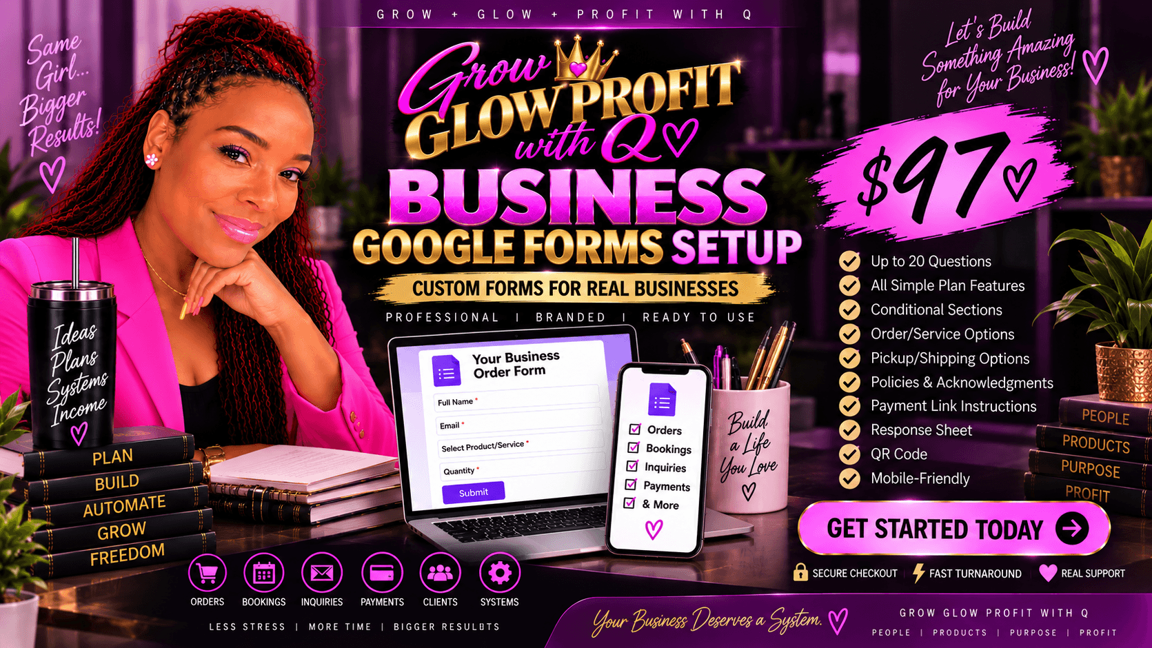 Business Google Form Setup | Done For You