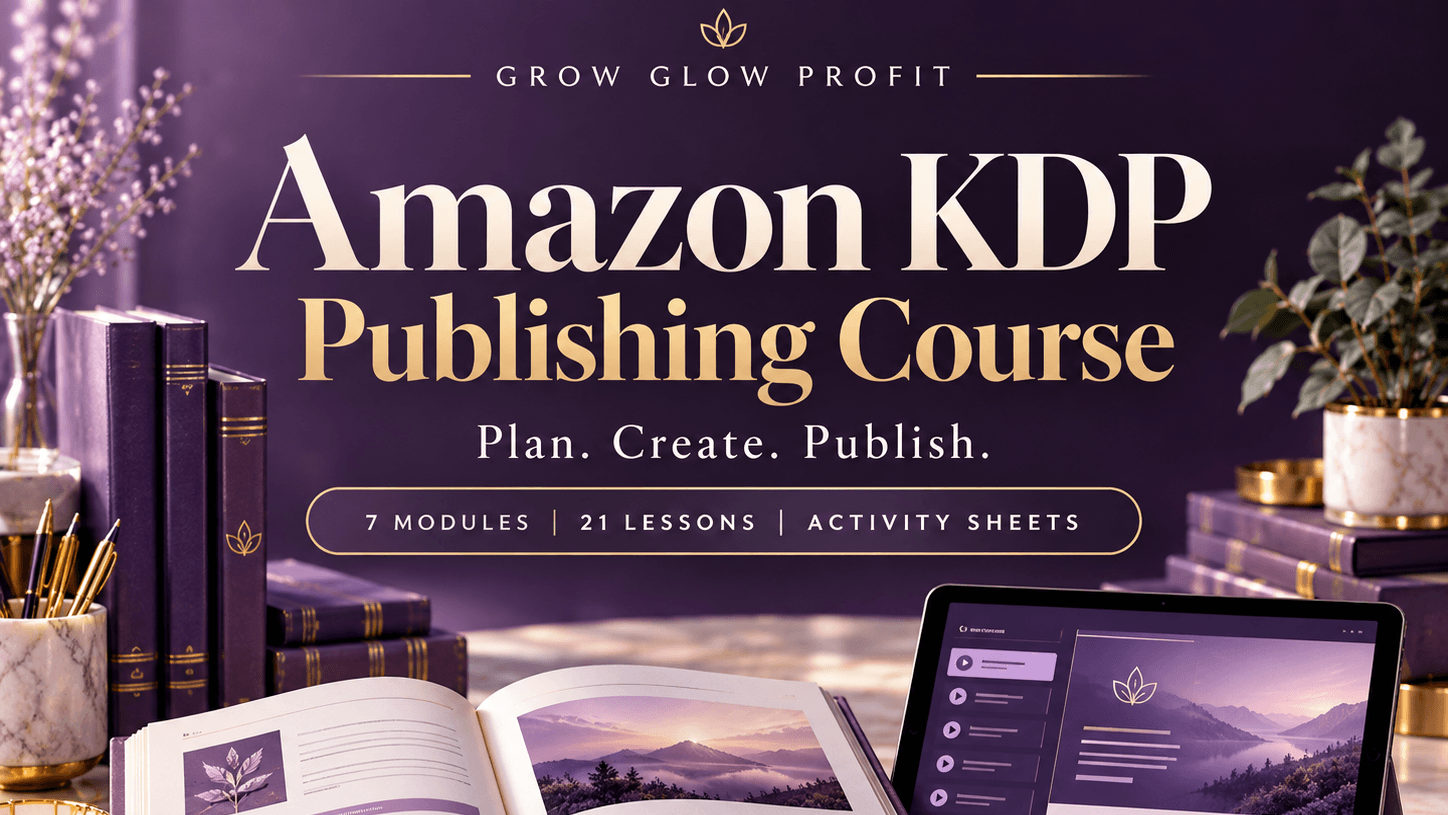 Amazon KDP Publishing Course