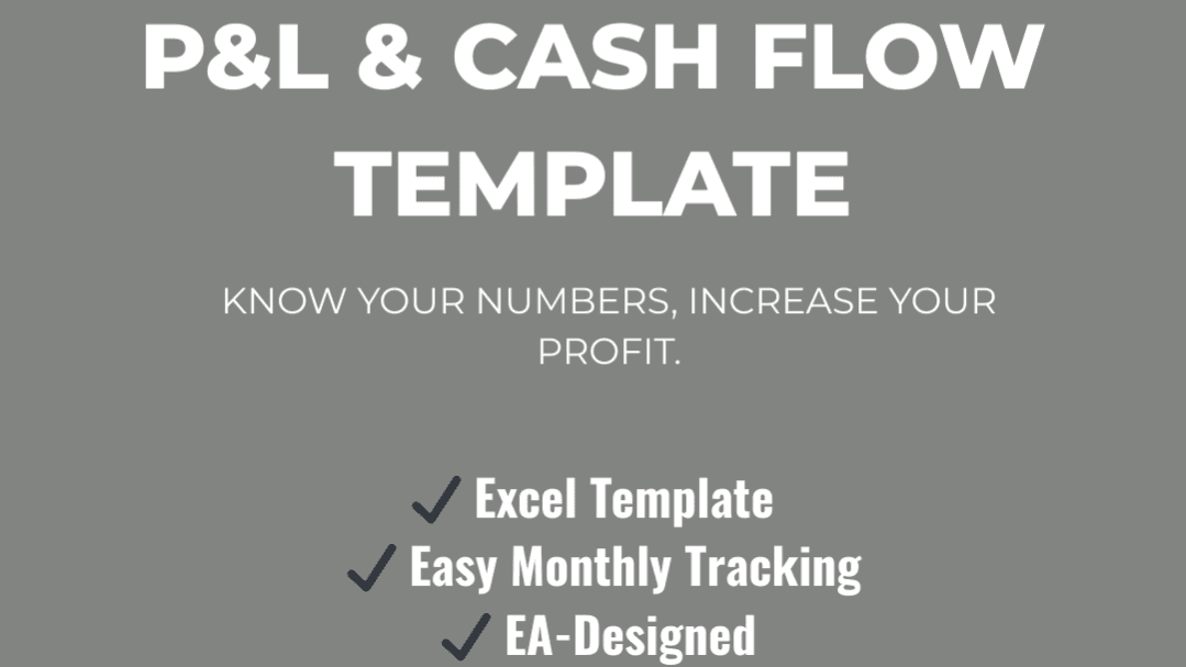 P&L + Cash Flow Template