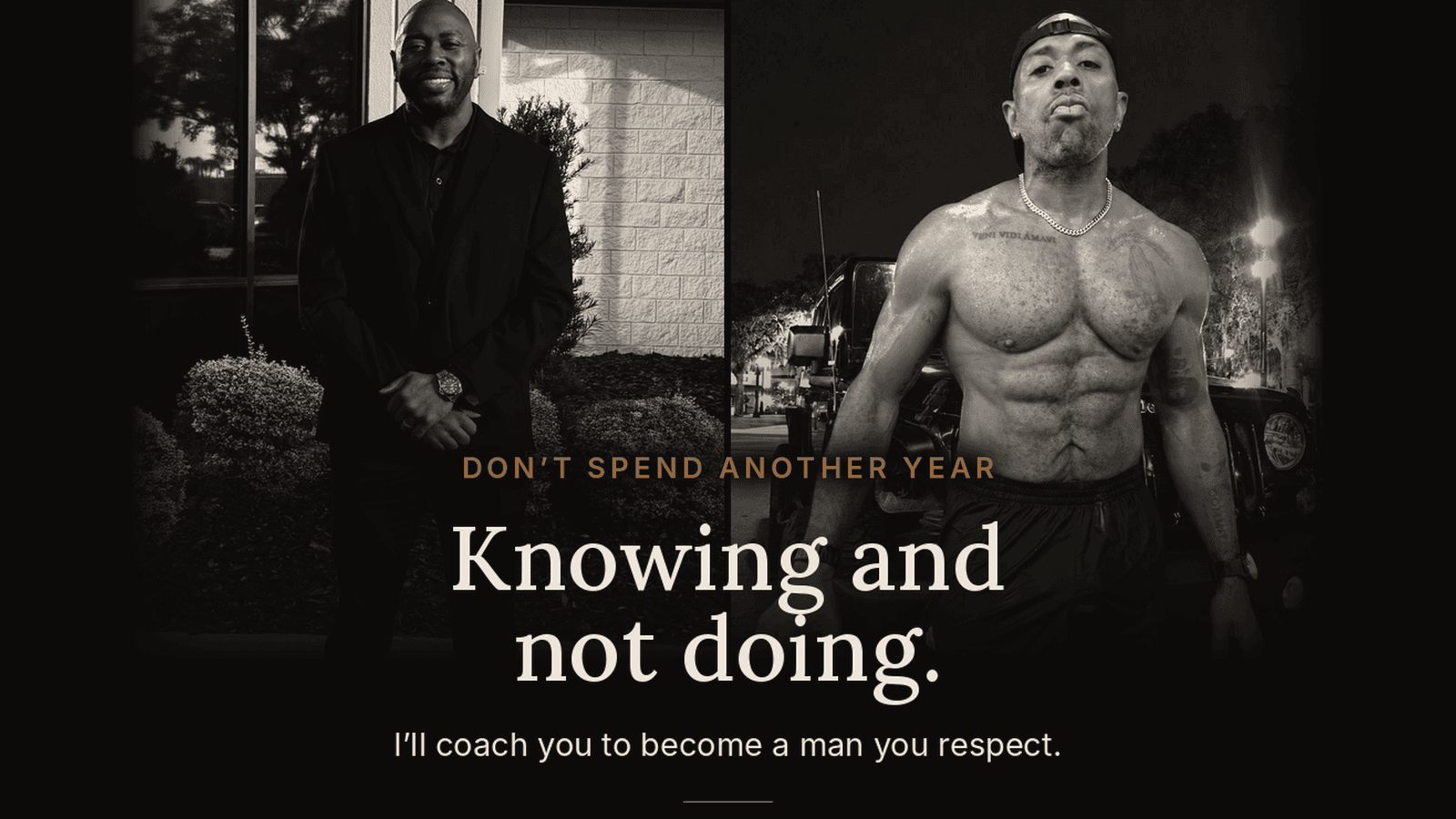Different Man by Christmas – 4 Sessions