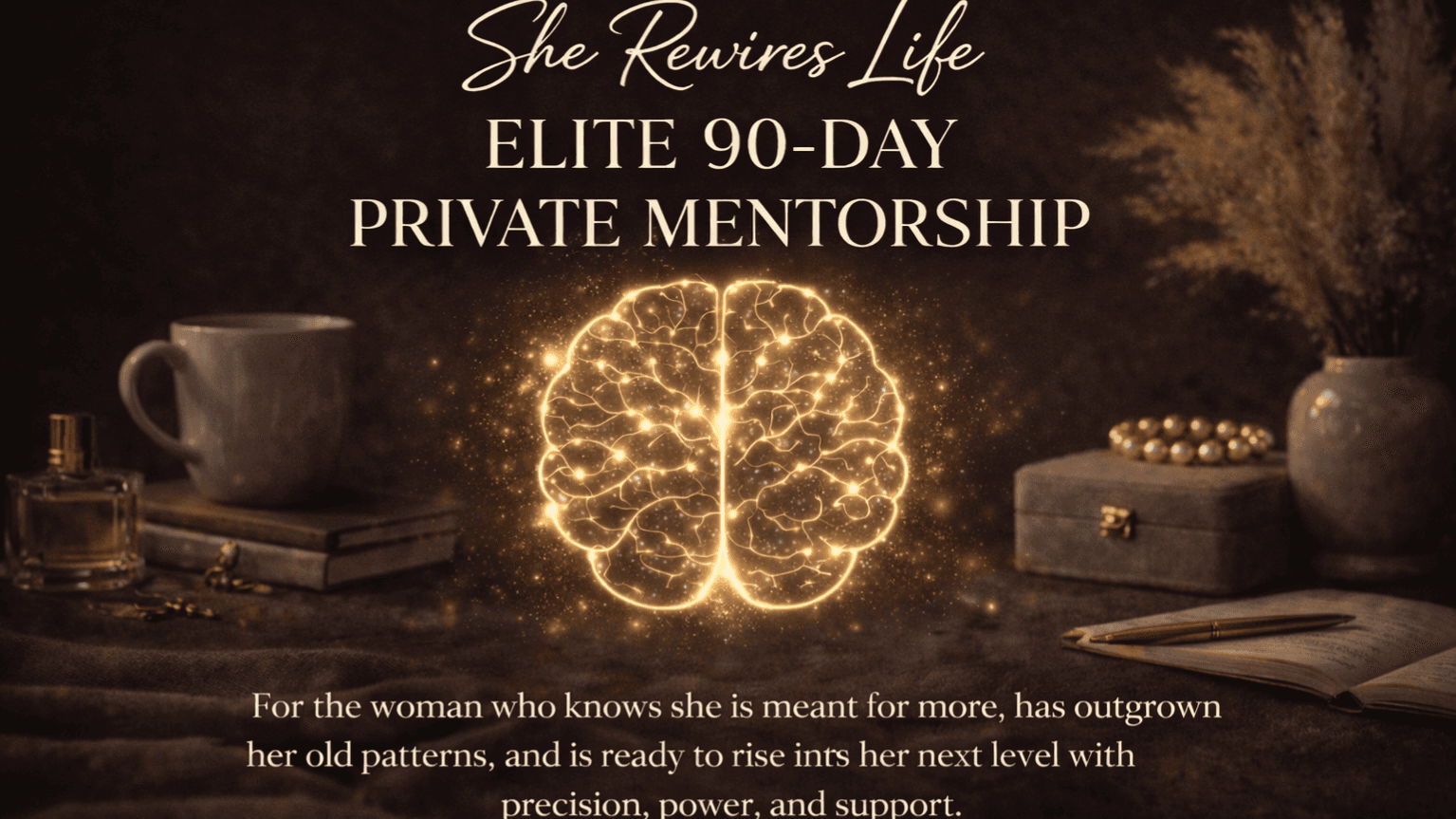 She Rewires Life: Elite 90-Day Private Mentorship