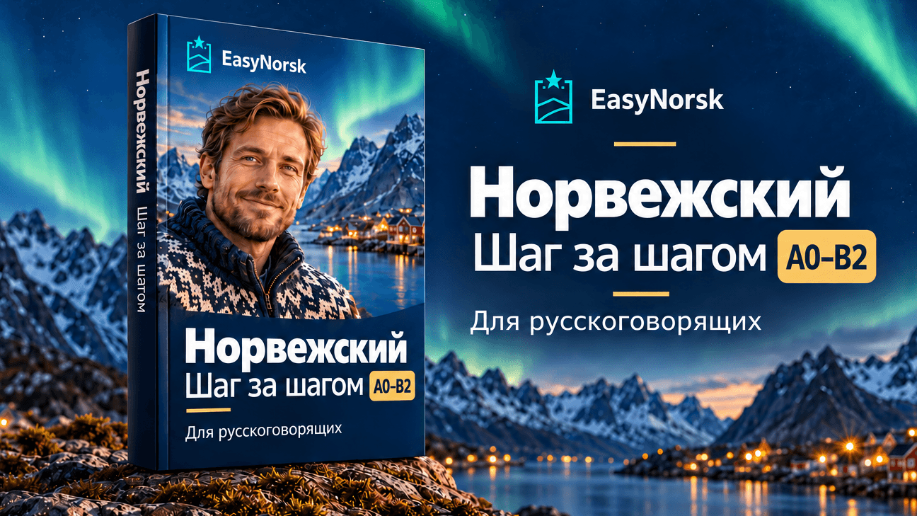 Умный интерактивный курс норвежского · A0–B2 🇳🇴