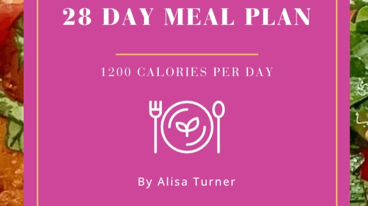 28-Day High-Protein/Fiber Meal Plan- 1200 calories