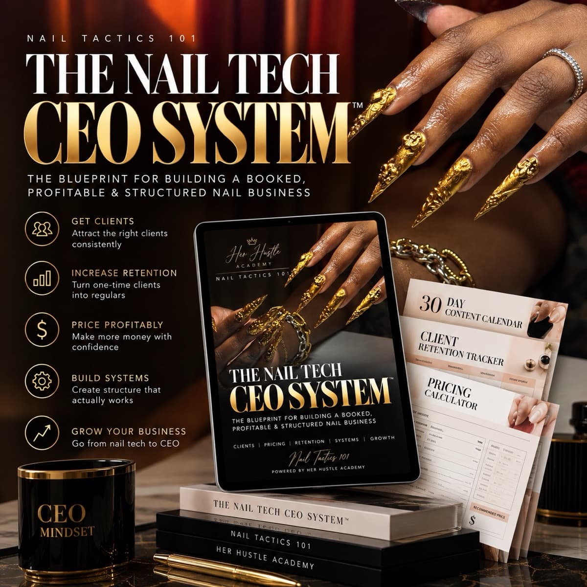 The Nail Tech CEO System™ Waitlist