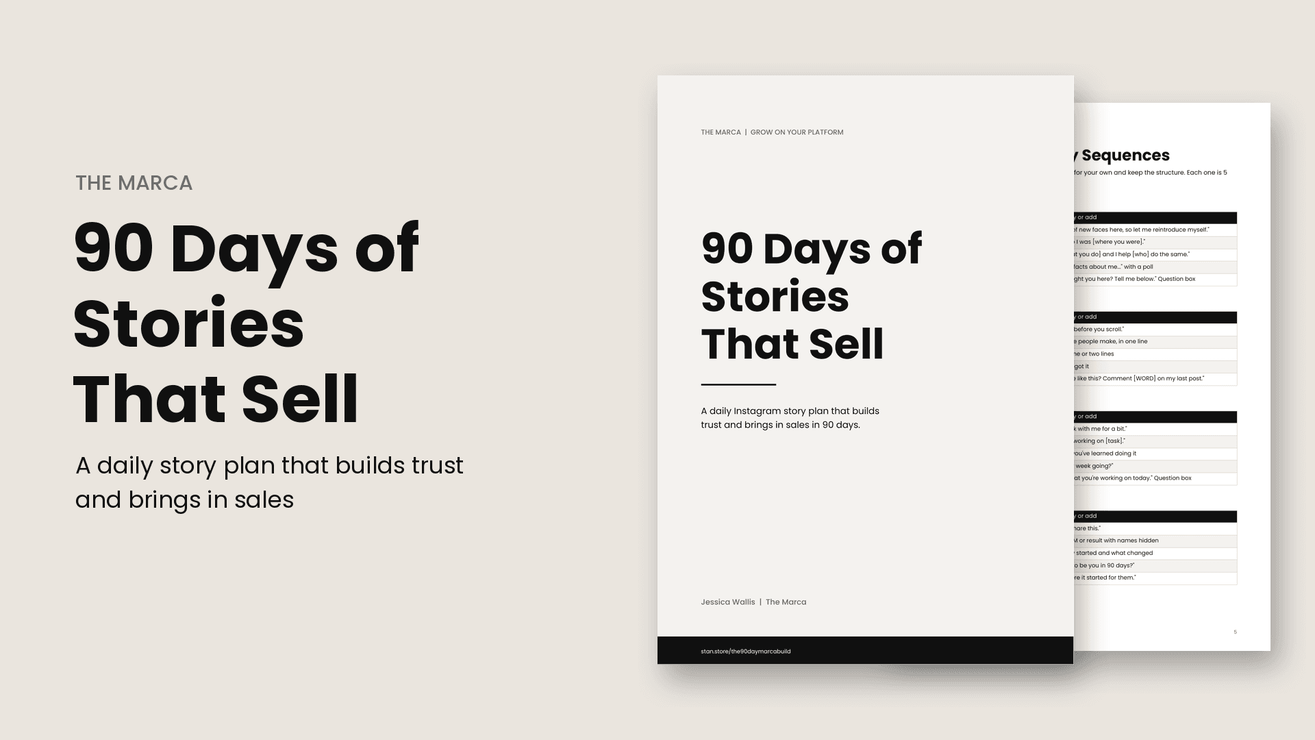 90 Days of Stories That Sell