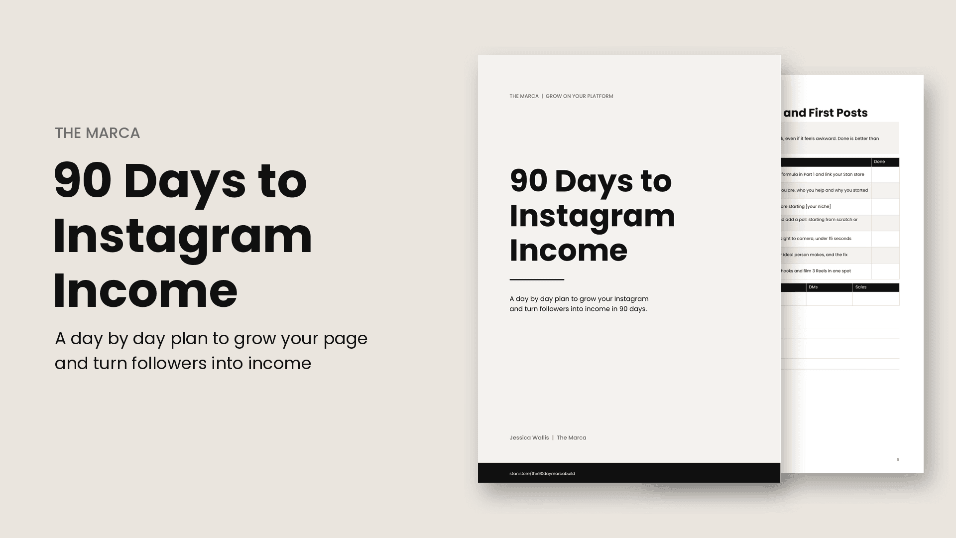 90 Days to Instagram Income