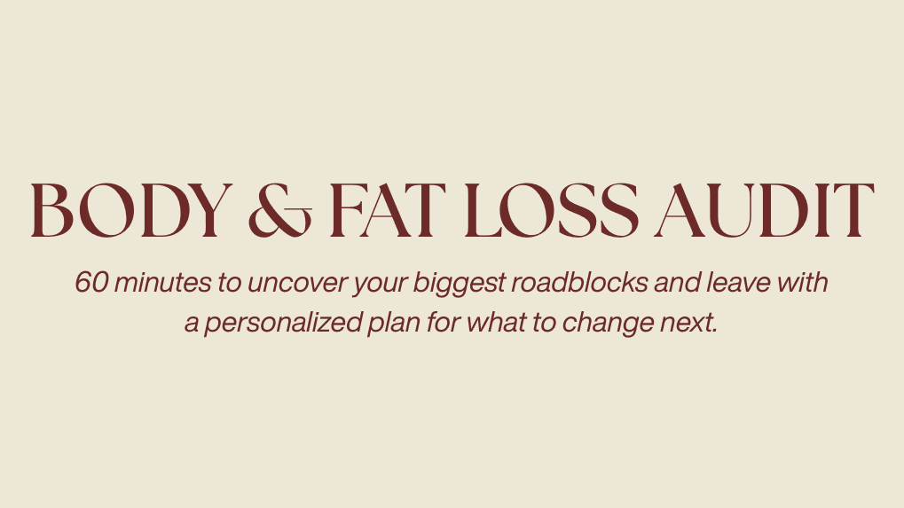 Body & Fat Loss Audit