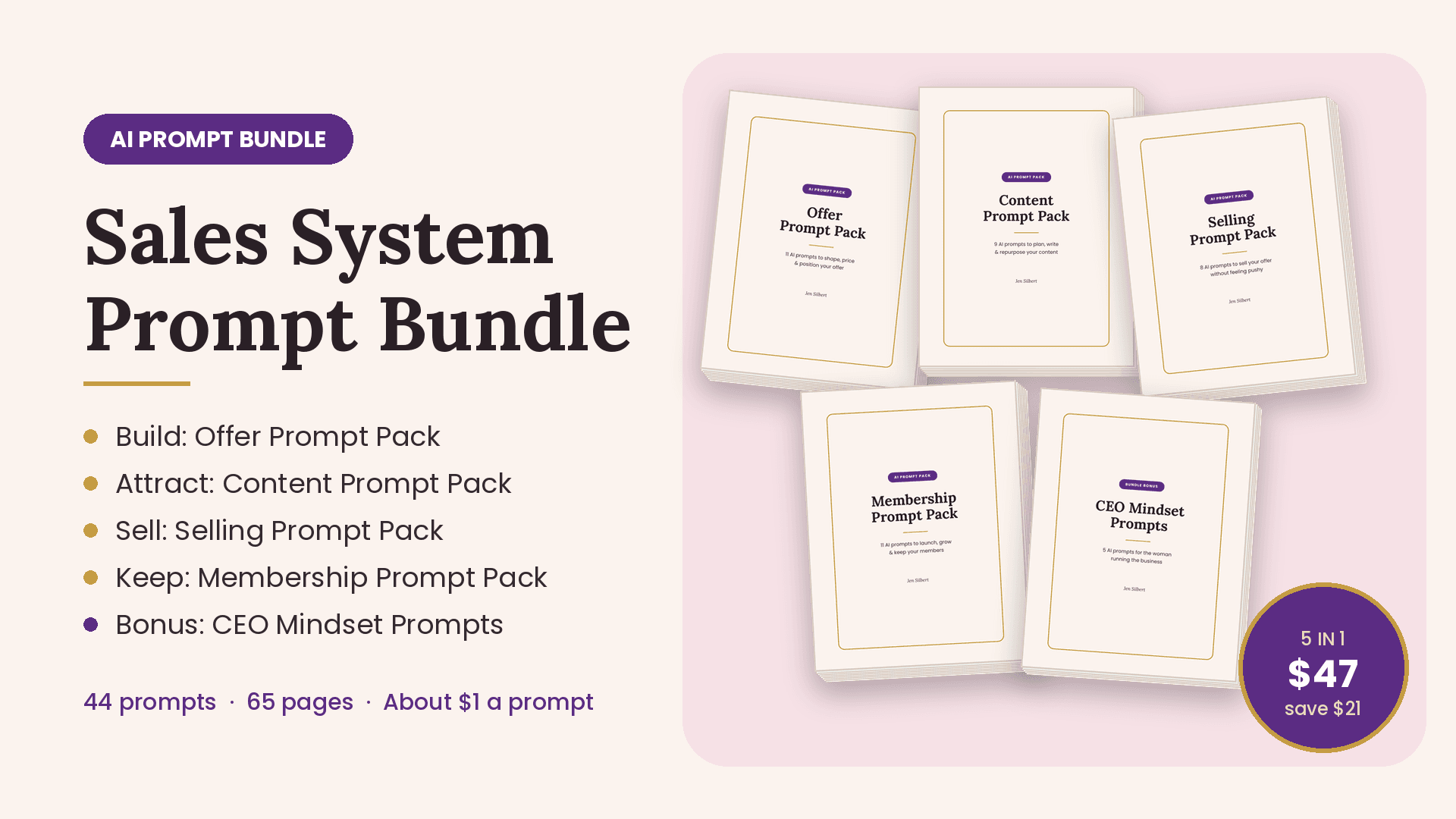 Sales System Prompt Bundle