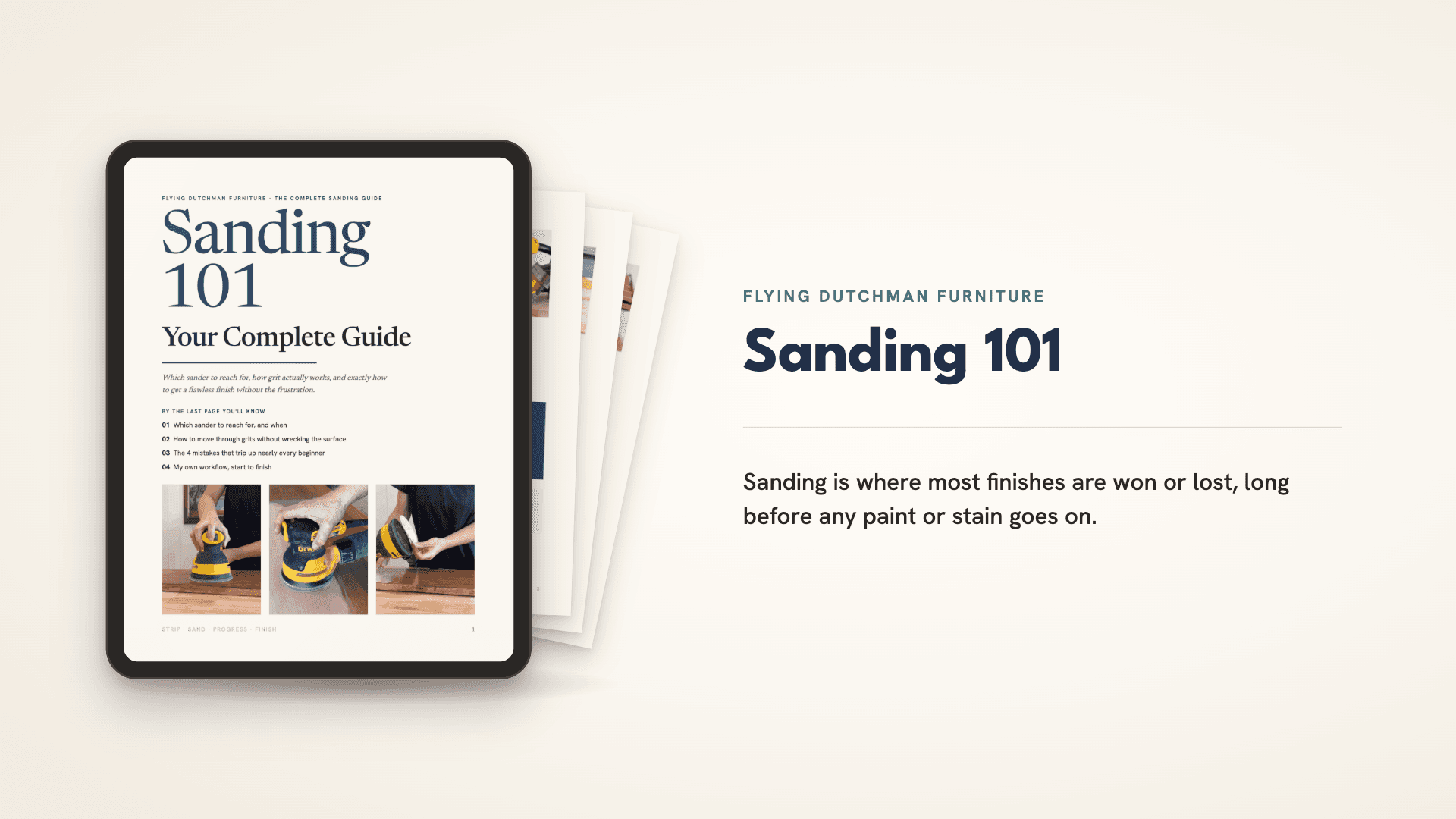 Sanding 101