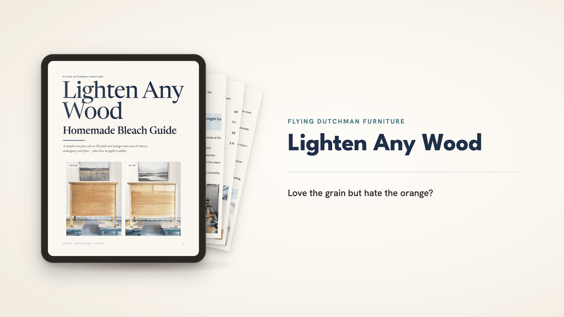 Lighten Any Wood