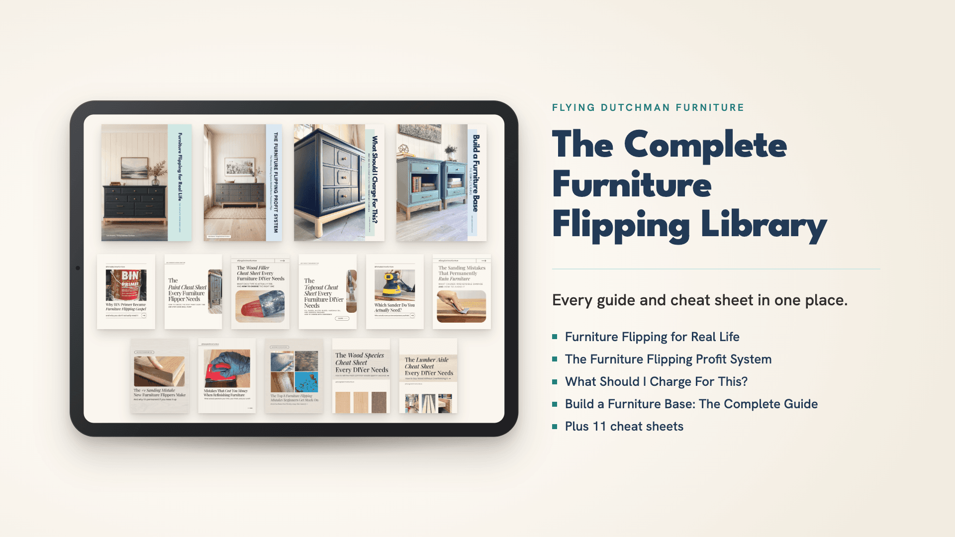 The Complete Furniture Flipping Library