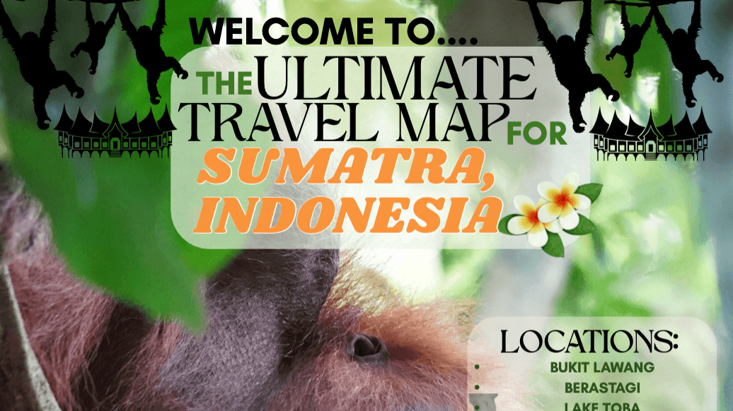 Sumatra Travel Map