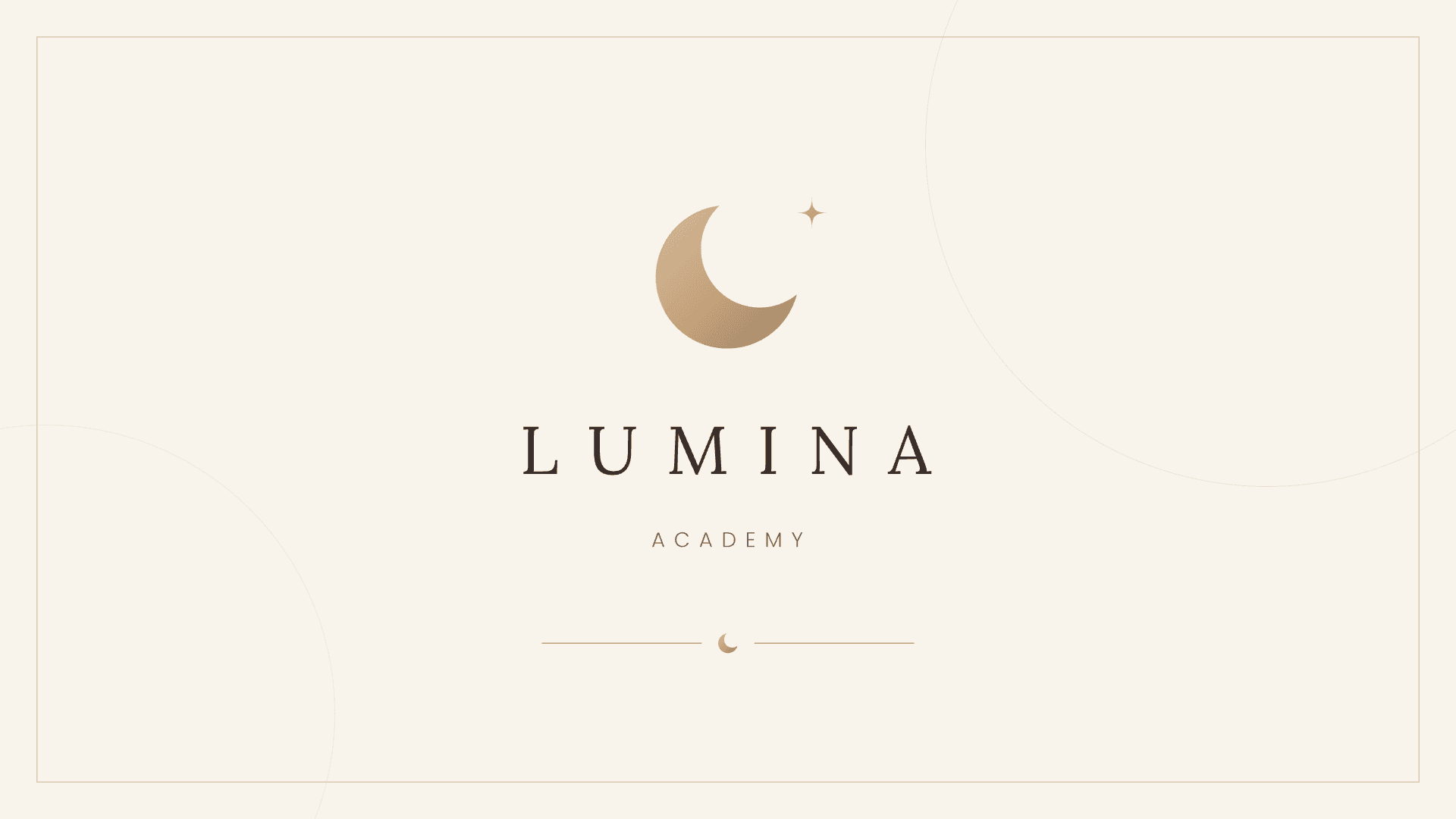 🌙 LUMINA ACADEMY