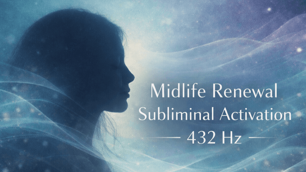 Midlife Renewal Subliminal Activation | 432 HZ