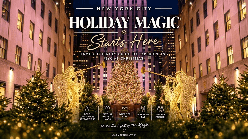 🎄 NYC CHRISTMAS—4-DAY ITINERARY | MAPS + TIPS 
