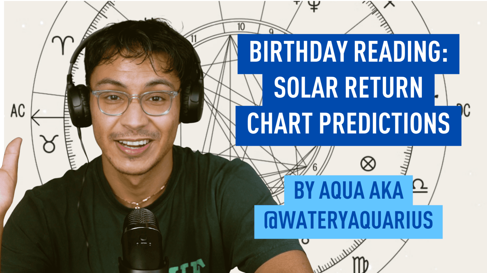 Birthday Reading: Solar Return Chart Predictions