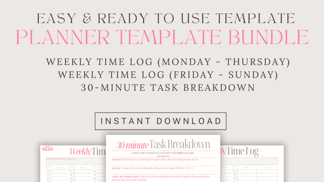 The Planner Template Bundle 3