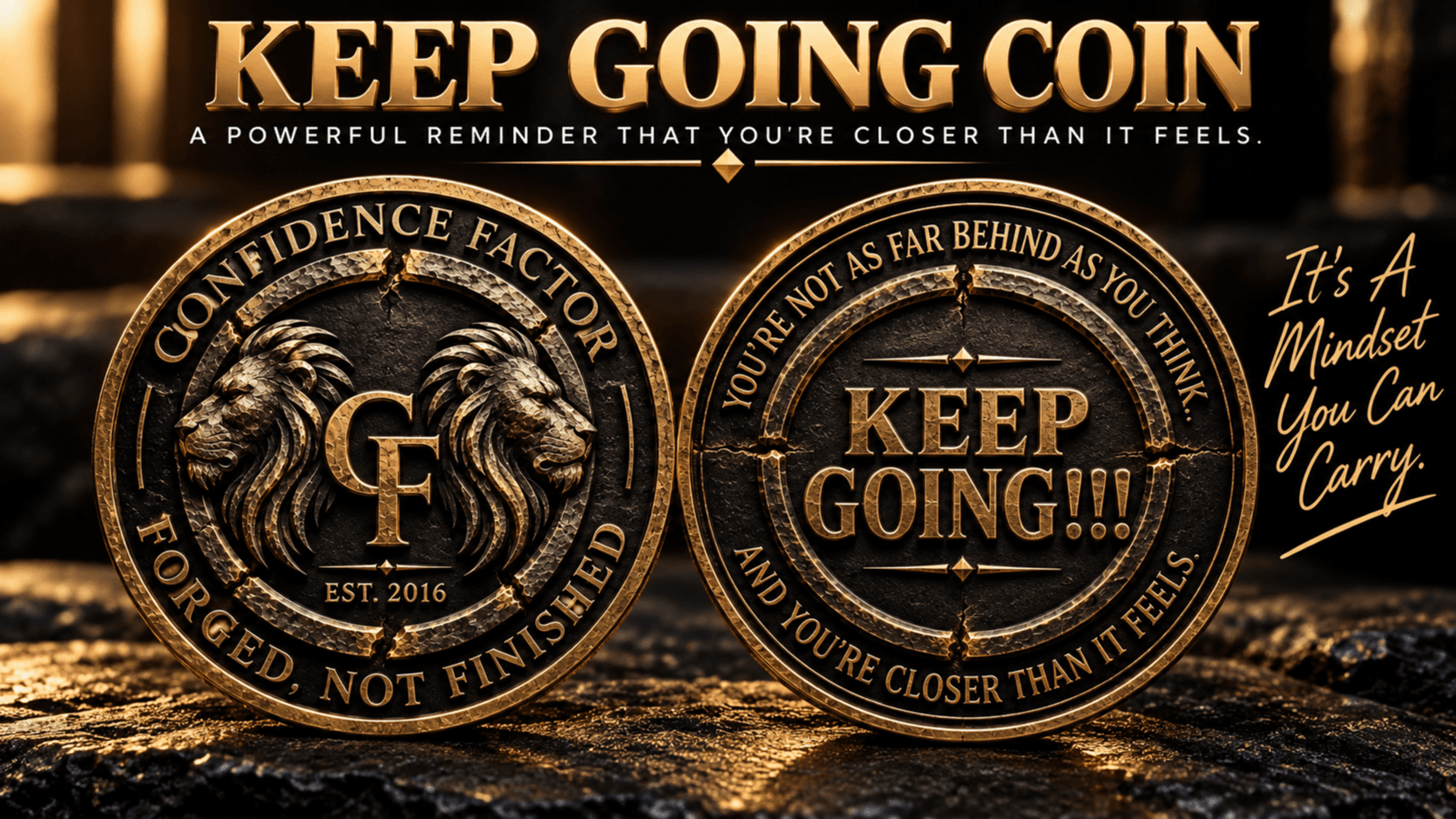 Keep Going Coin 