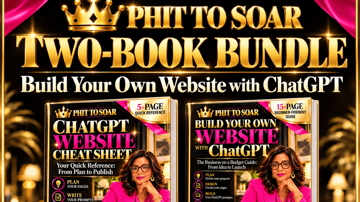 Two-Book ChatGPT Website Bundle — Personal Use