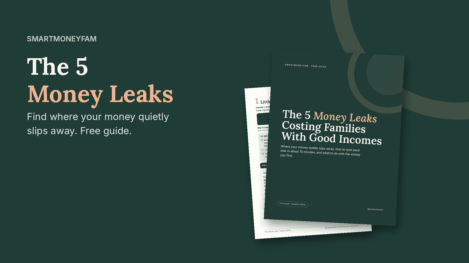 Free Guide: The 5 Money Leaks