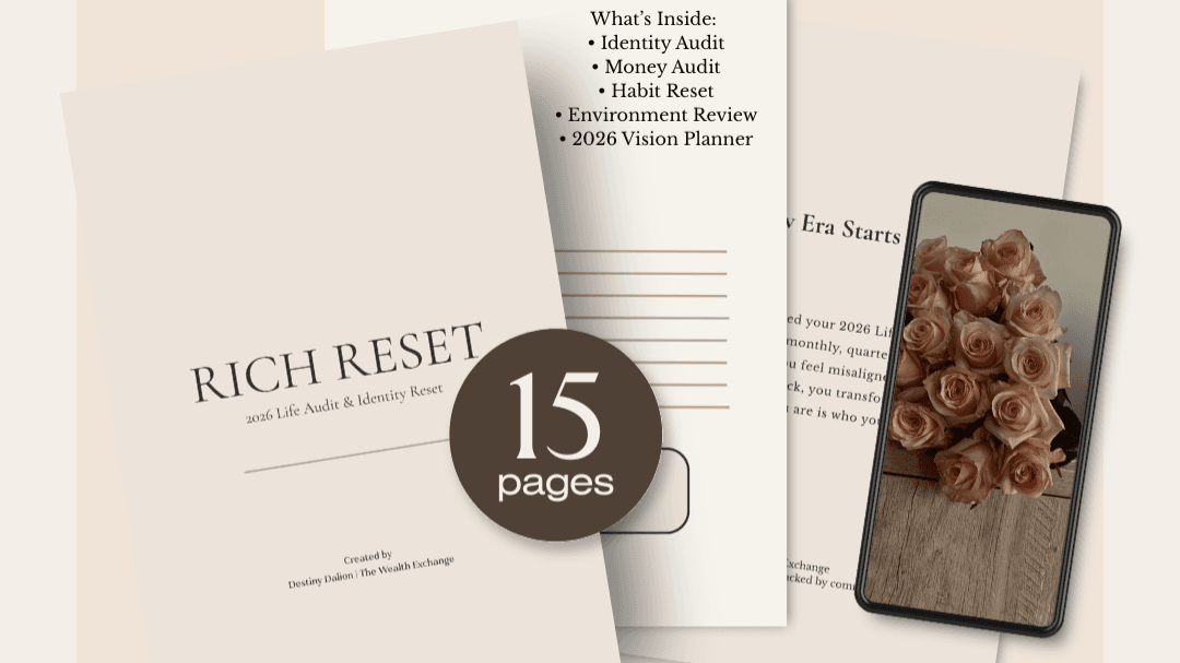Rich Reset: 2026 Life Audit Template
