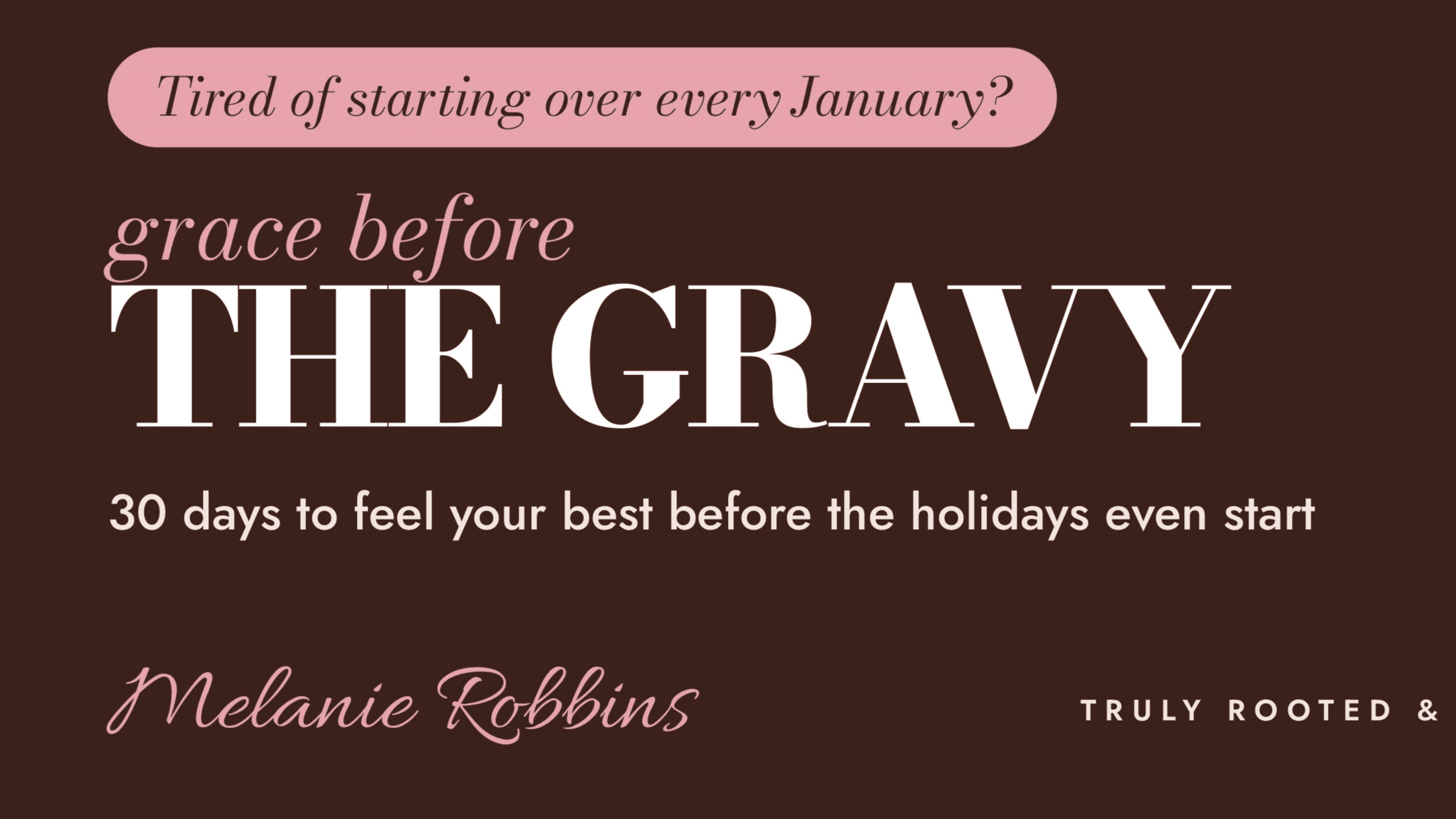 Grace Before Gravy