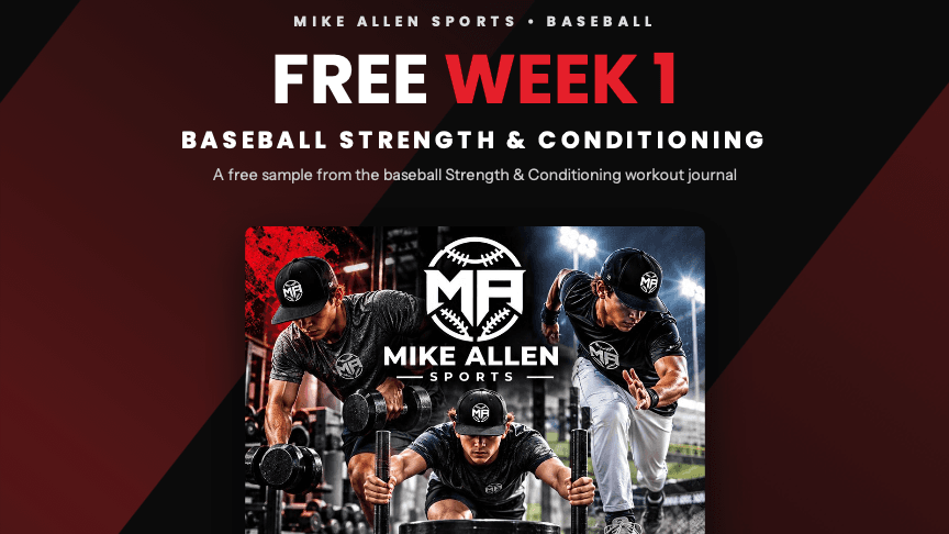 FREE Week 1: Baseball Strength & Conditioning
