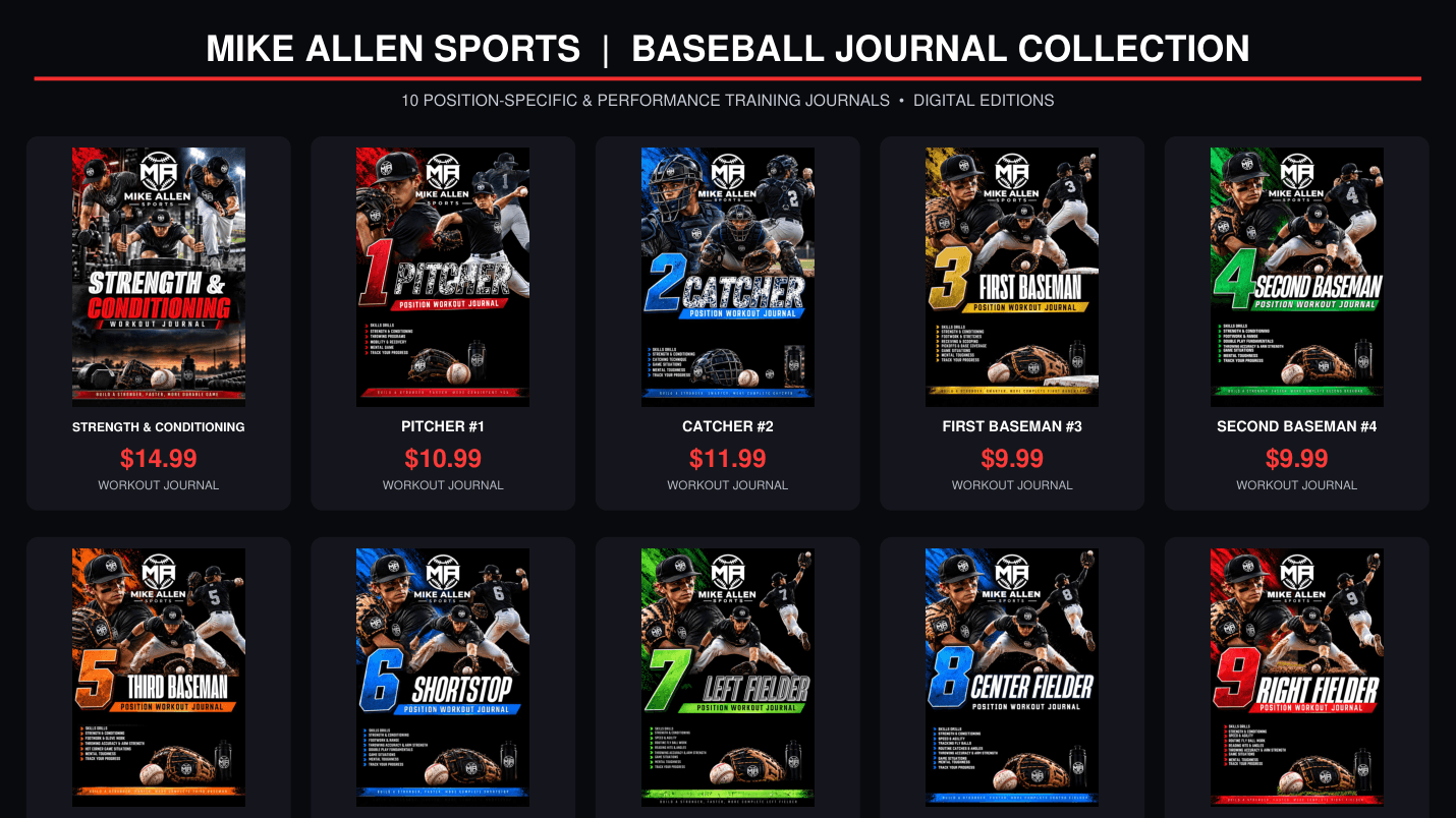 Baseball:"Complete 10-Journal Bundle"