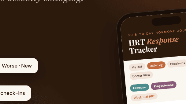 HRT Response Tracker: Know If Your HRT Is Working