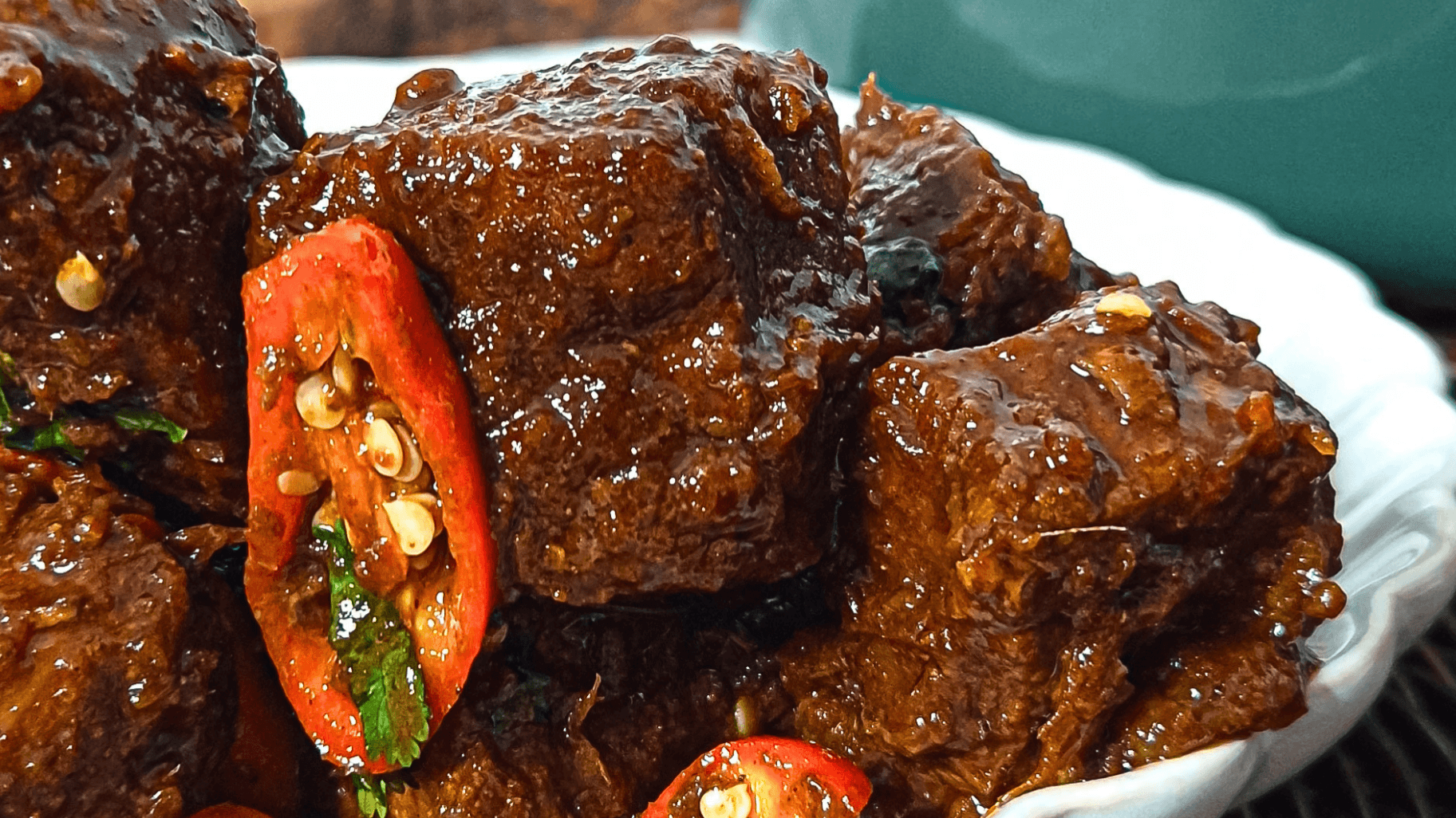 Sweet & Spicy Beef Bites