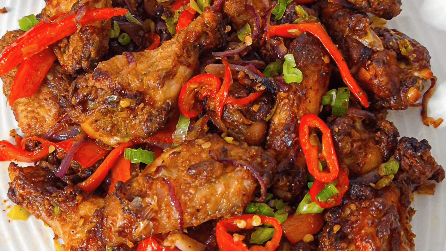 Air Fryer Salt & Pepper Wings