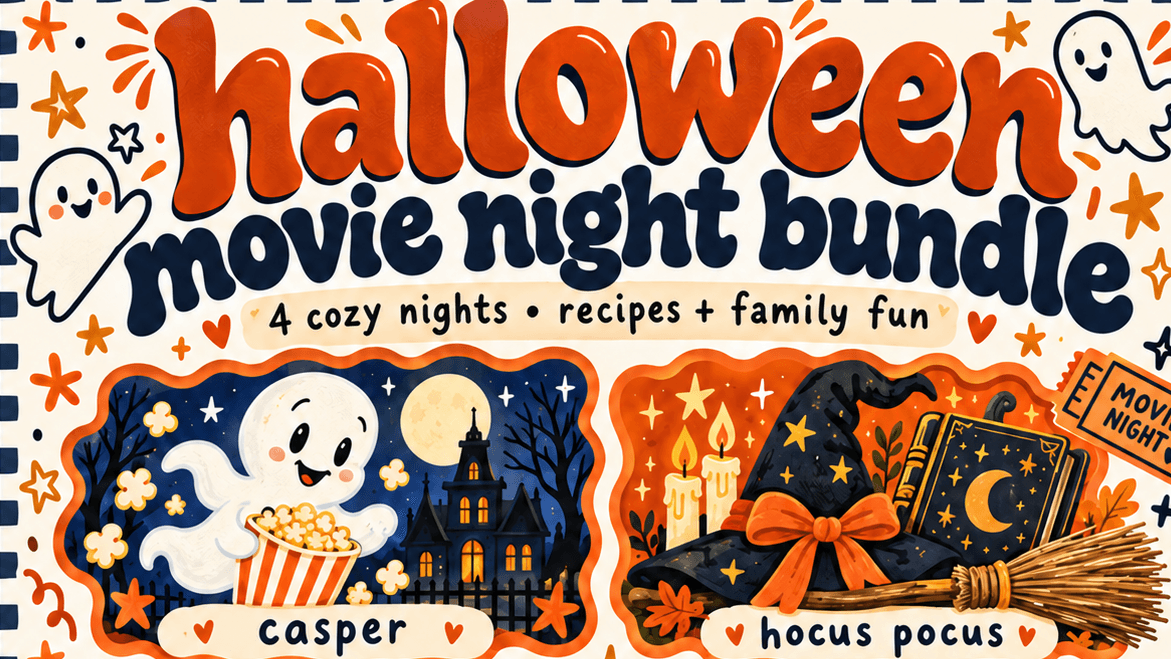 halloween movie night bundle pack