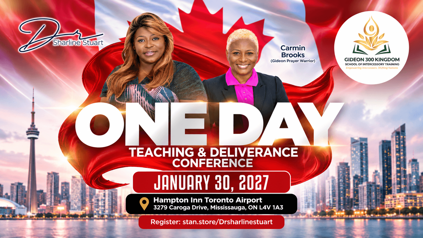 One-Day Teaching & Deliverance — Canada