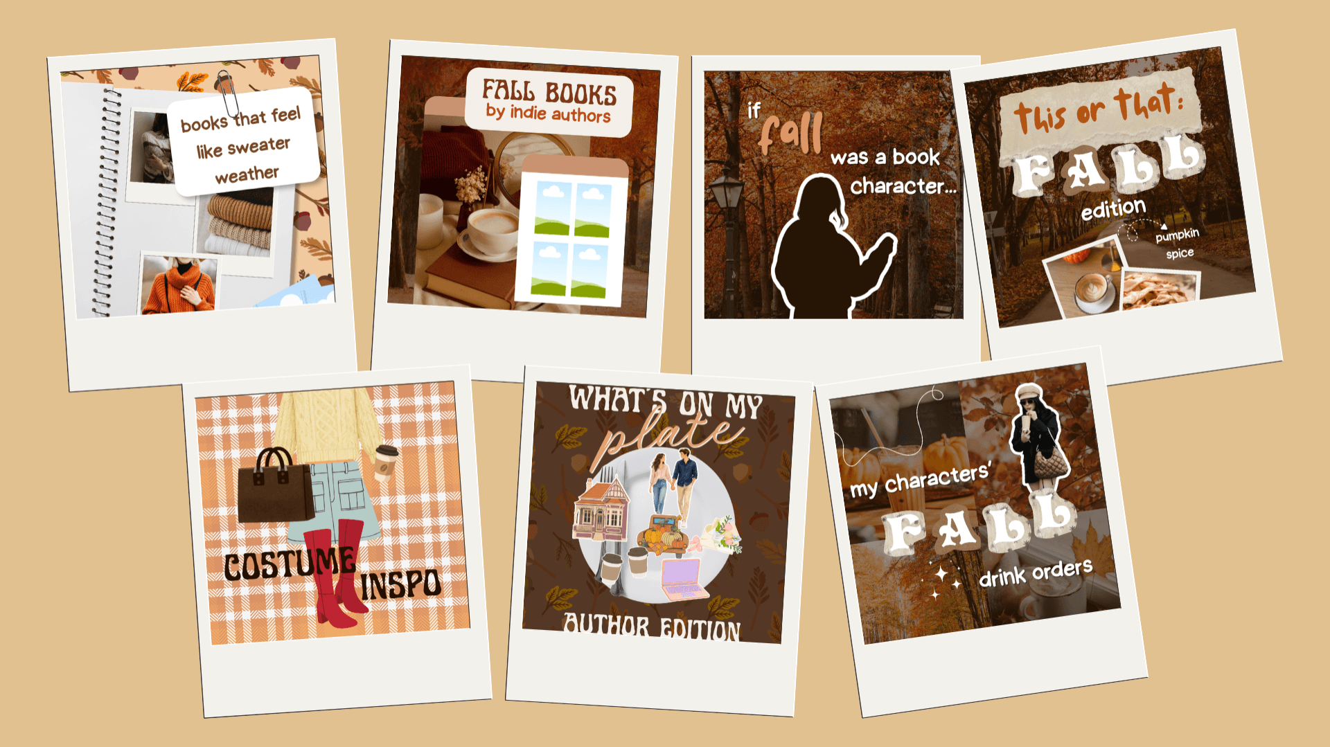 A week of fall content for authors (Free)
