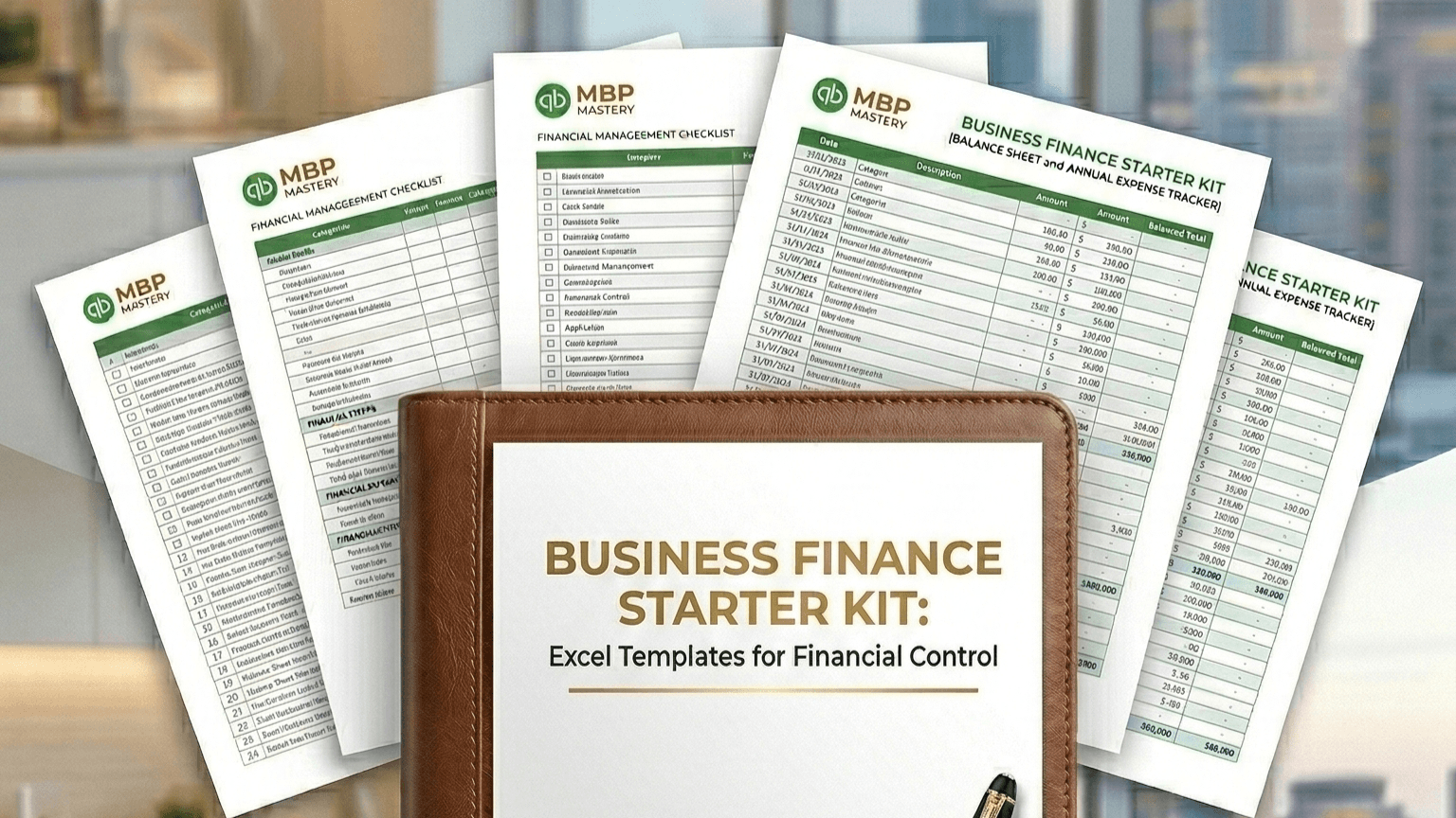 Balance Sheet & Annual Expense Tracker