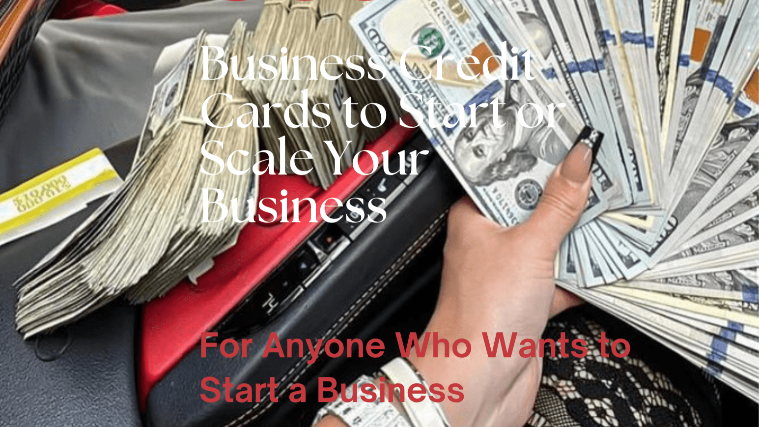 HOW TO USE BUSINESS CREDIT CARDS TO SCALE YOUR BIZ