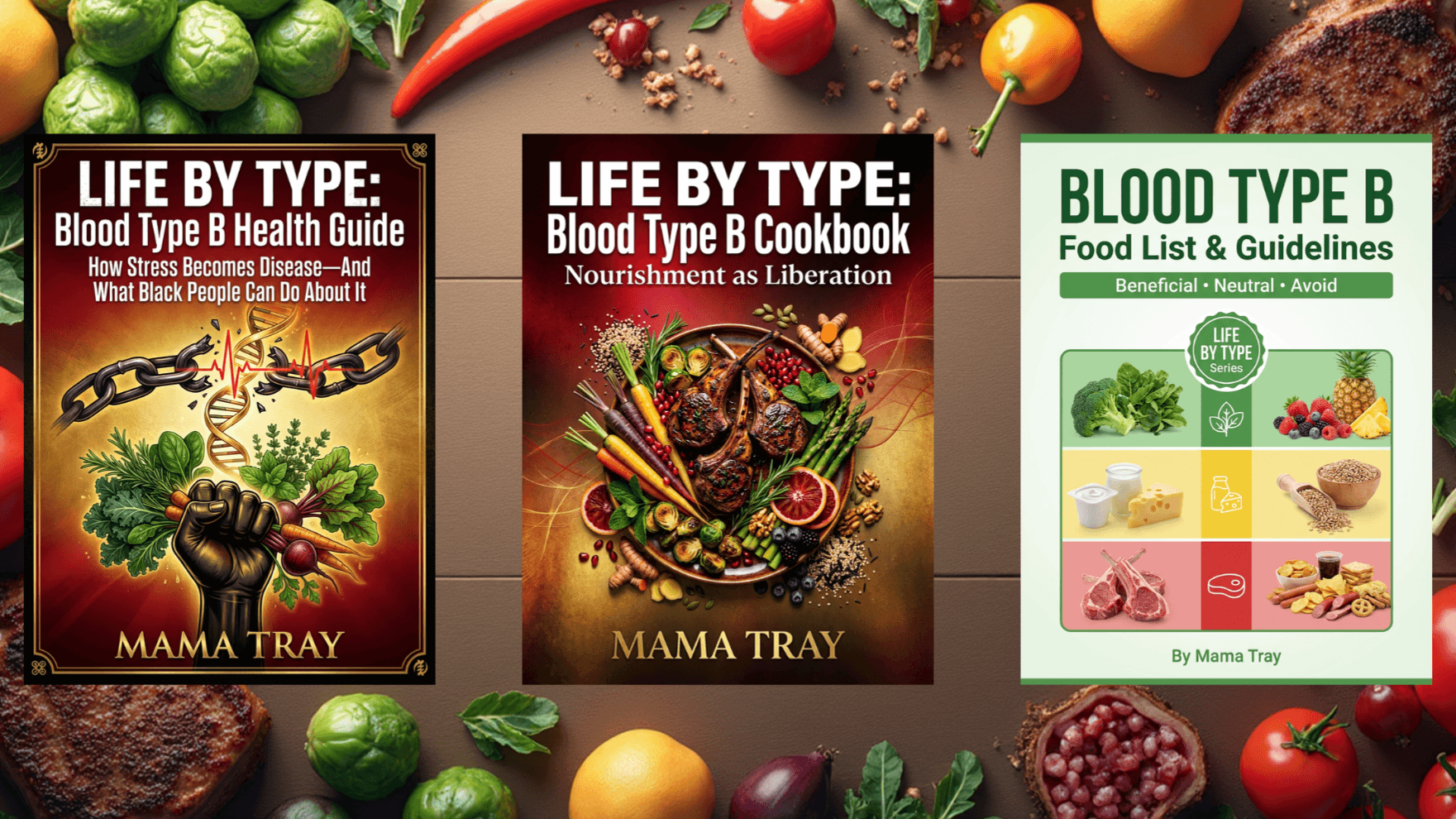 Blood Type B E-Book Bundle