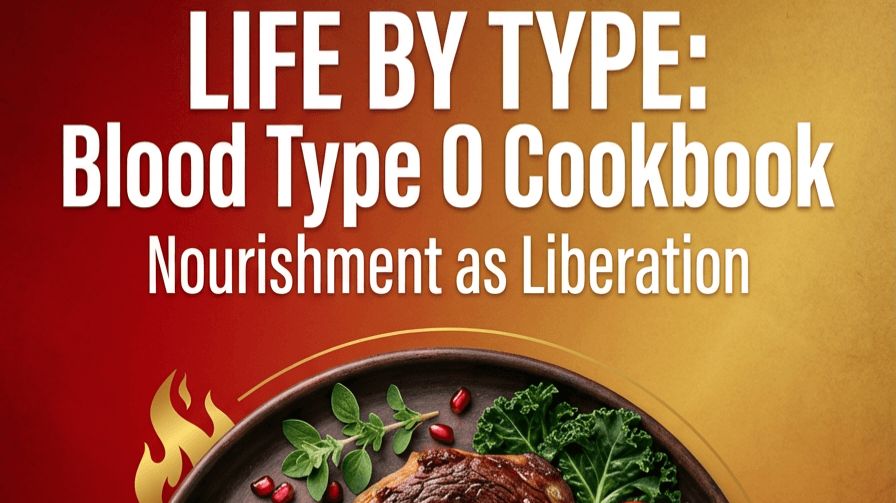 Life By Type | Blood Type O Cookbook 